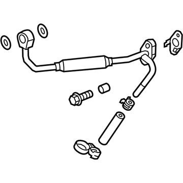 GM 12683237 Water Feed Tube