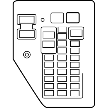 Mopar 56049173AE Electrical Relay Block