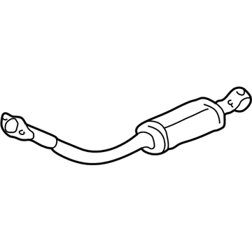 GM 12563203 Converter & Pipe