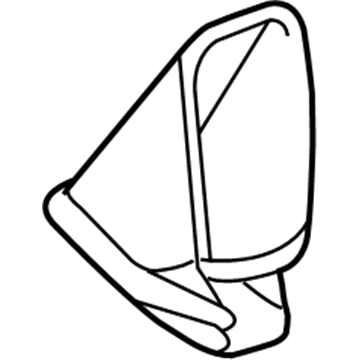 Lexus 55972-60040 Duct, Side Defroster Nozzle, NO.2