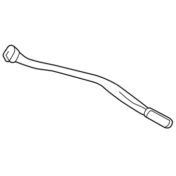 Lexus 55846-60080 Duct, Heater To Register, NO.4
