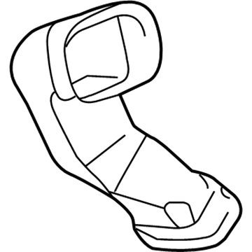 Lexus 55843-60090 Duct, Heater To Register, NO.1