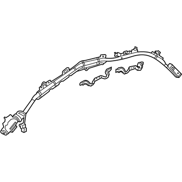 Acura 78875-TK4-A81 Module Assembly, Driver Side Side Curtain Airbag