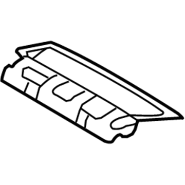 Infiniti 79914-JL00A Holder Rear PARCL Shelf