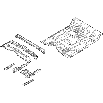 Ford BL3Z-1811135-B Floor Pan