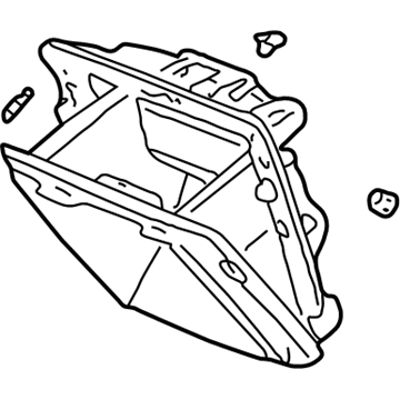 Honda 77298-S0X-003 Box Assy., Center Pocket