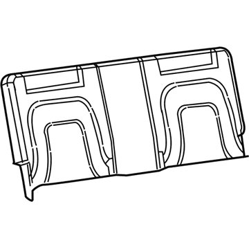 GM 19152560 Seat Back Cover
