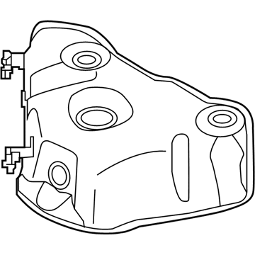 Hyundai 28525-2GGA5 Protector-Heat Exhaust