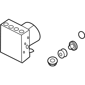 Ford BA8Z-2C405-A ABS Control Unit