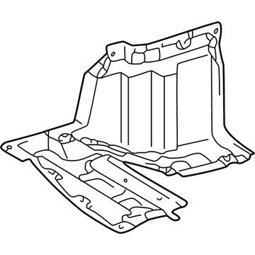 Toyota 51408-20090 Side Shield