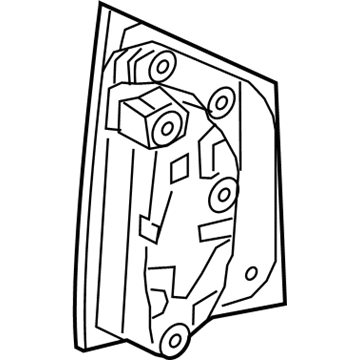 GM 95410518 Mirror Assembly Gasket