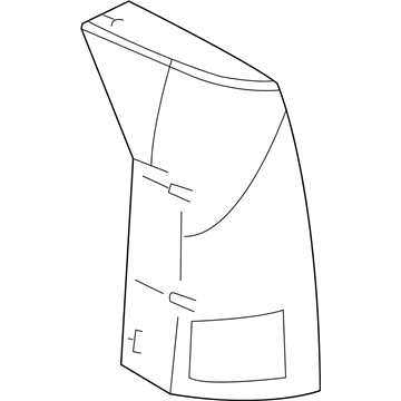 GM 15930596 Tail Lamp Assembly
