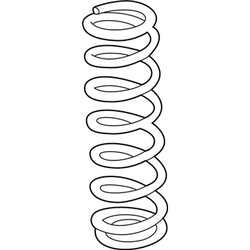 Honda 52441-S84-A22 Spring, Rear