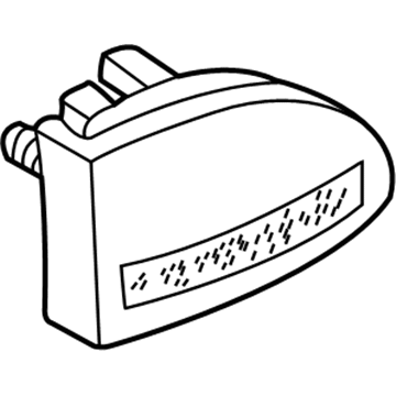 GM 16530045 Lamp Asm-Back Up