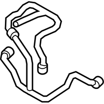 BMW 17-12-7-591-235 Coolant Hose