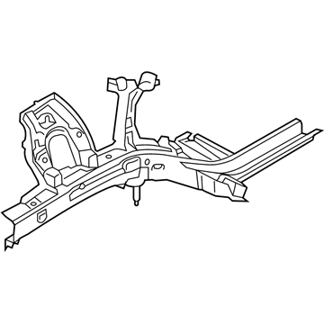 Hyundai 64602-J9000 Member Assembly-Front Side, RH