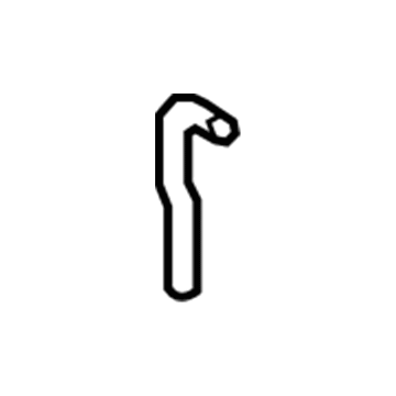 Hyundai 25443-1G000 Hose-Radiator Reservoir