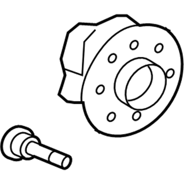 Ford 7T4Z-1104-C Hub & Bearing