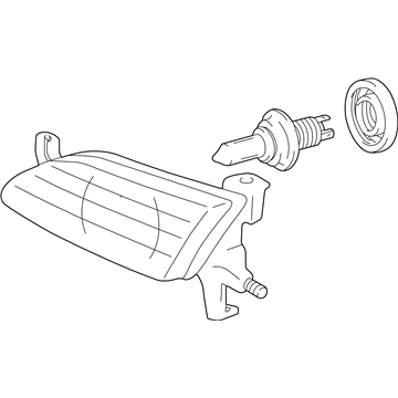 Toyota 81150-02050 Headlamp Assembly