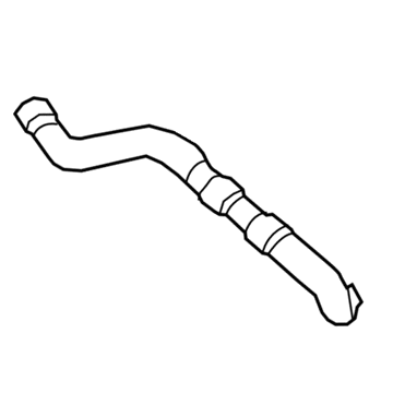 Ford G3GZ-8260-C Upper Hose