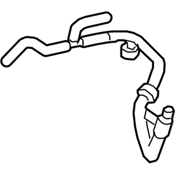 Ford G3GZ-8C289-A Reservoir Hose