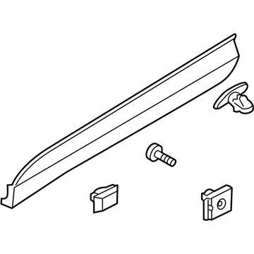 Hyundai 87722-2W000-CA Garnish Assembly-Front Door Side RH