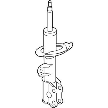 Hyundai 54660-1R201 Strut Assembly, Front, Right