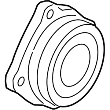 BMW 33-40-6-789-970 Angular-Contact Ball Bearing Unit
