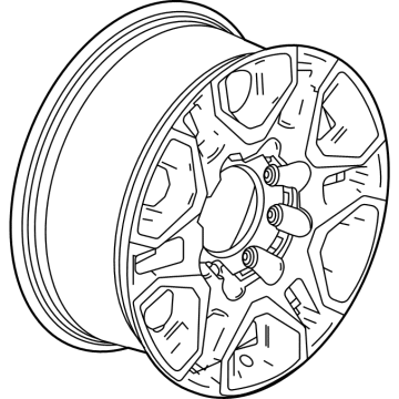 GM 84742720 Wheel, Alloy