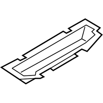 BMW 51-47-9-164-448 Trim Panel, Luggage-Compartment. Recess, Front