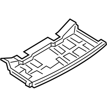 BMW 51-47-9-139-184 Trim Panel, Luggage-Compartment. Recess, Rear