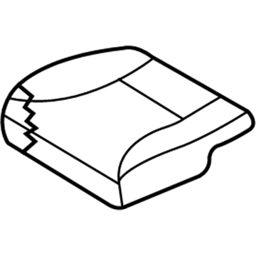 Hyundai 89200-4D142-CS2 Cushion Assembly-3RD Seat, RH