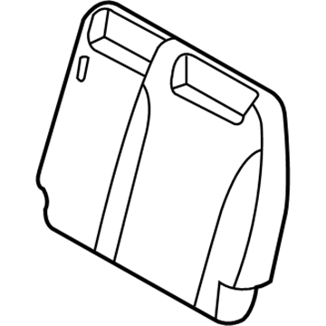 Kia 893604D143CS2 3Rd Back Covering Assembly Right