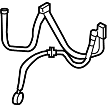 Nissan 46211-AL50A Hose Assy-Brake, Front