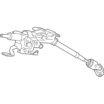 Honda 53200-SNA-A06 Column Assembly, Steering