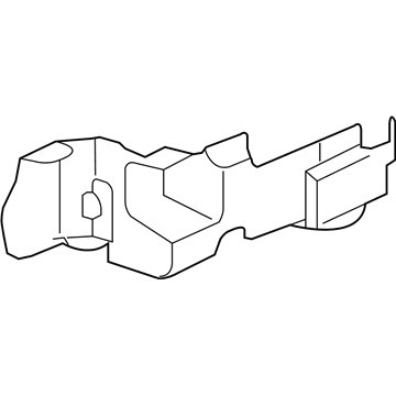 GM 22729193 Shield-Engine Splash (LH)