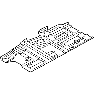 Infiniti 74321-CR930 Floor-Front, LH