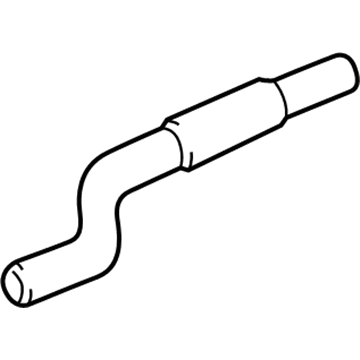 Lexus 16571-20030 Hose, Radiator, Inlet