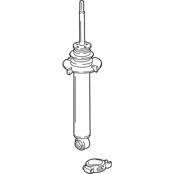 Acura 06511-SL0-601 Shock Absorber Kit, Front