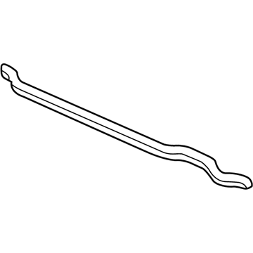 Acura 74143-SEP-A00 Rubber, Rear Hood Seal