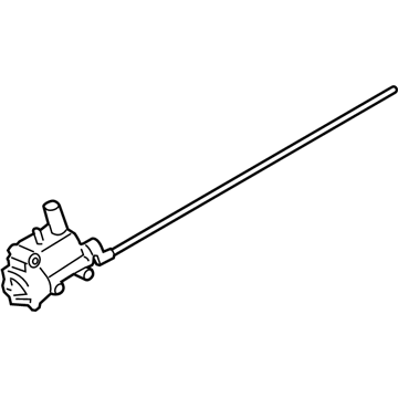 BMW 67-11-7-139-398 Filler Flap Actuator