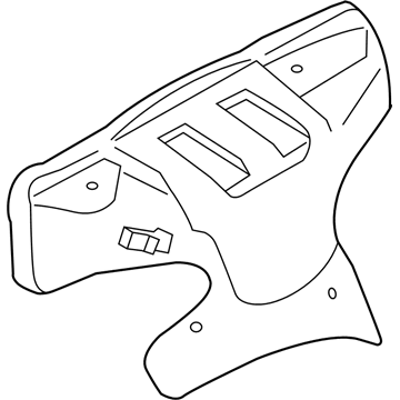 Nissan 16590-9KZ0A Cover-Exhaust Manifold