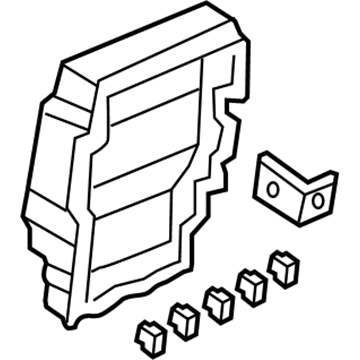 Acura 38200-SJA-A05 Box Assembly, Fuse