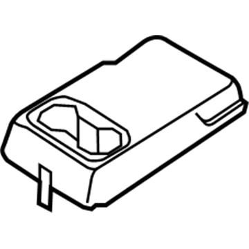 Kia 89901D5010A3A Rear Seat Armrest Assembly