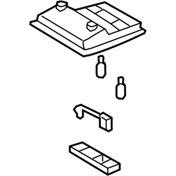 Toyota 81260-60A81-B0 Map Lamp Assembly