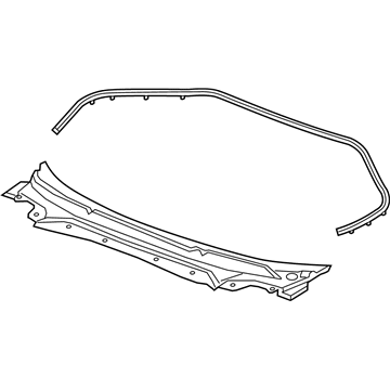 GM 26232169 Cowl Grille