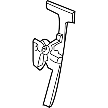 Mopar 55363287AE Front Door Window Regulator