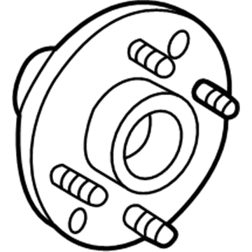 Ford 3F2Z-1104-AB Front Hub