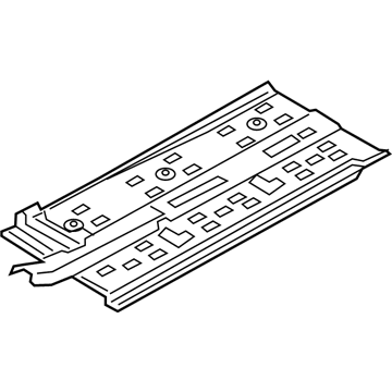 Hyundai 65120-F2000 Panel Assembly-Center Floor Side, R