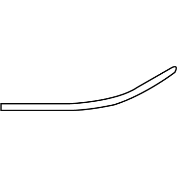 Nissan 99044-89S0A Stripe-Accent, Outside Mirror RH